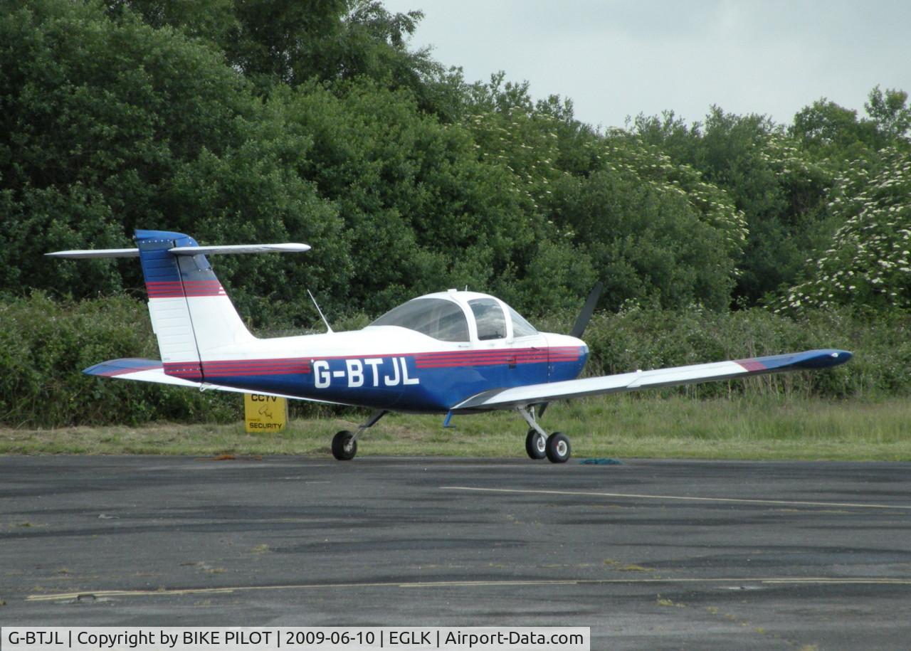 G-BTJL, 1979 Piper PA-38-112 Tomahawk Tomahawk C/N 38-79A0863, PARKED ON THE REDAIR APRON