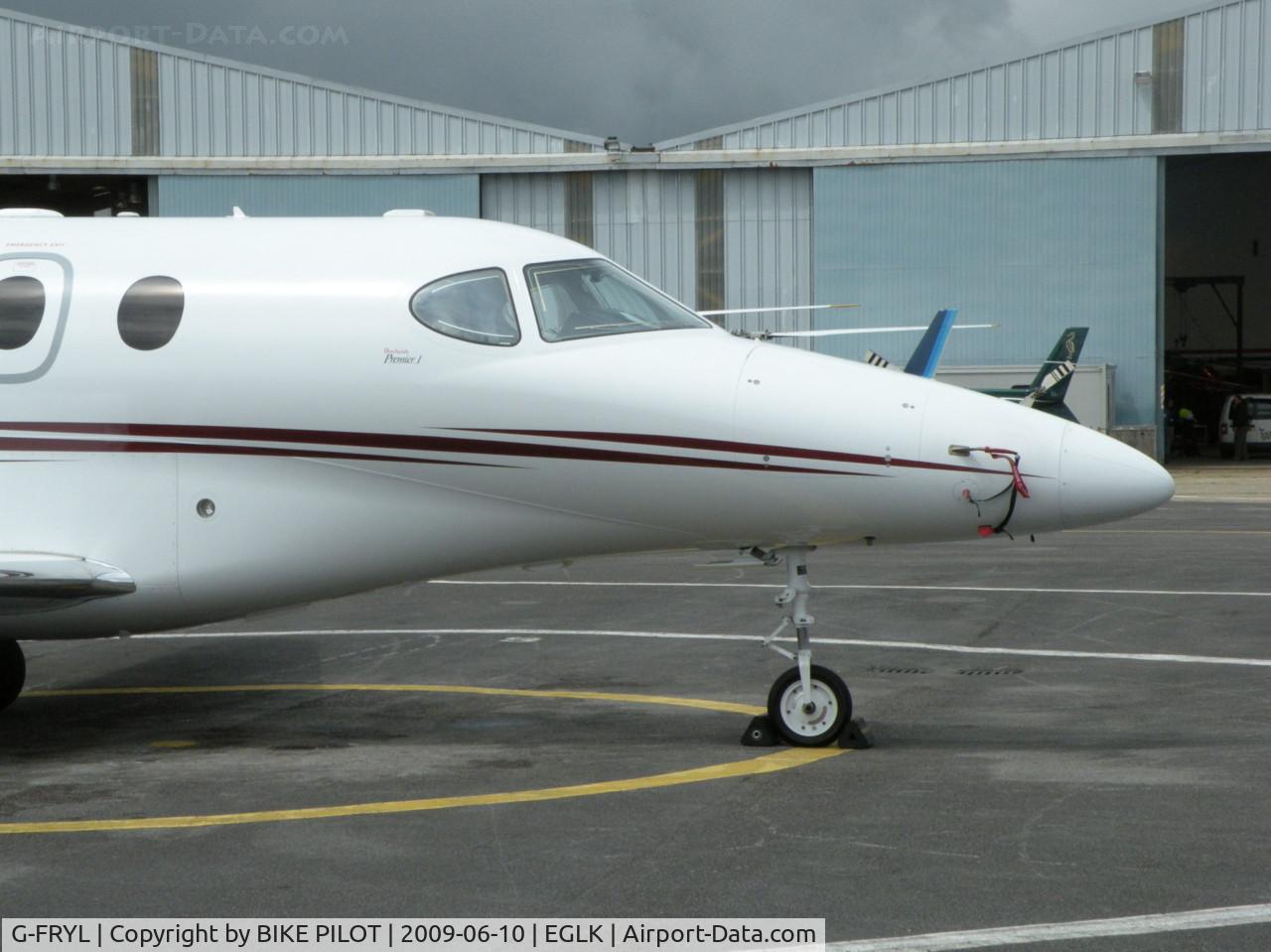 G-FRYL, 2004 Raytheon 390 Premier I C/N RB-97, PREMIAIR COMPOUND