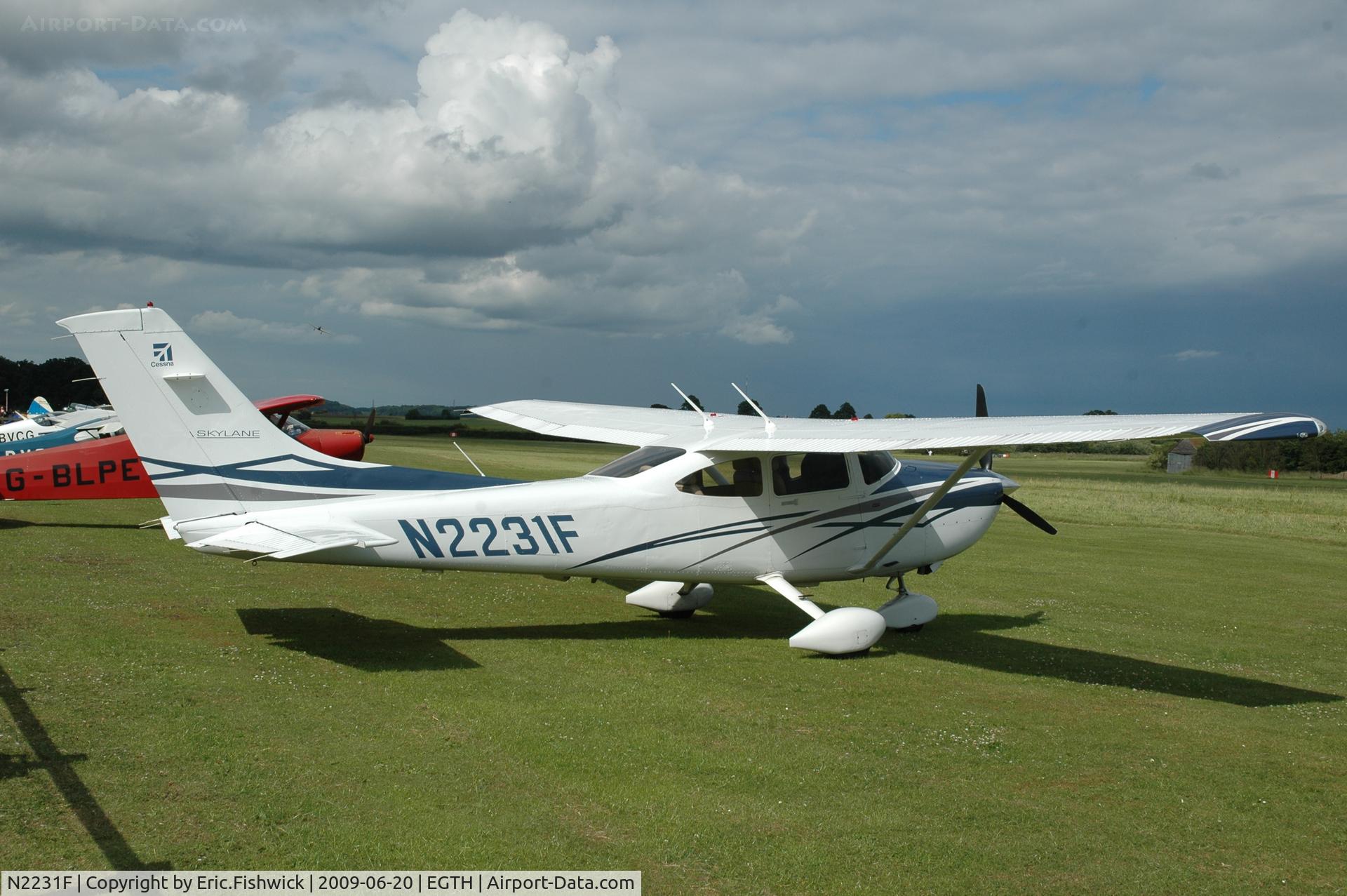 N2231F, 2007 Cessna 182T Skylane C/N 18281925, 2. N2231F at Shuttleworth Collection Evening Air Display