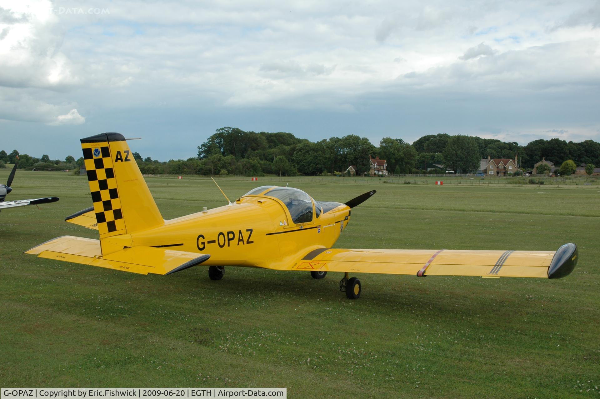 G-OPAZ, 2001 Pazmany PL-2 C/N PFA 069-10673, G-OPAZ at Shuttleworth Collection Evening Air Display