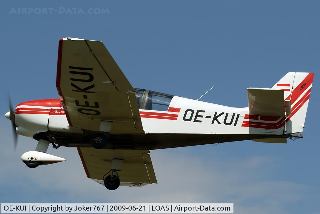 OE-KUI, Robin DR-400-180R Remorqueur Regent C/N 2059, Austrian Aero Club Robin DR.400/180R Remorqueur