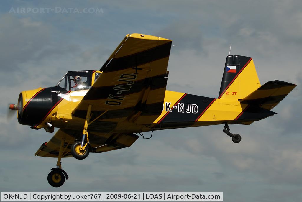 OK-NJD, Let Z-37A-C3 Cmelak C/N 25-06, Private Zlin Z-37A-C3 Cmelak