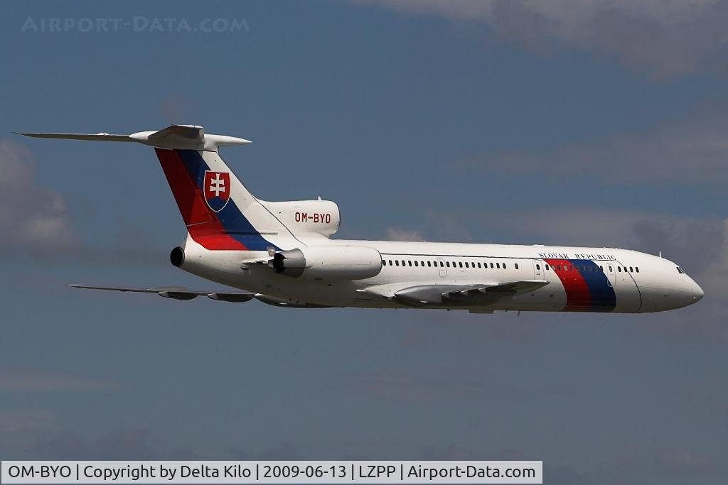 OM-BYO, 1989 Tupolev Tu-154M C/N 89A803, Slovakia Government  Tupolev Tu-154M