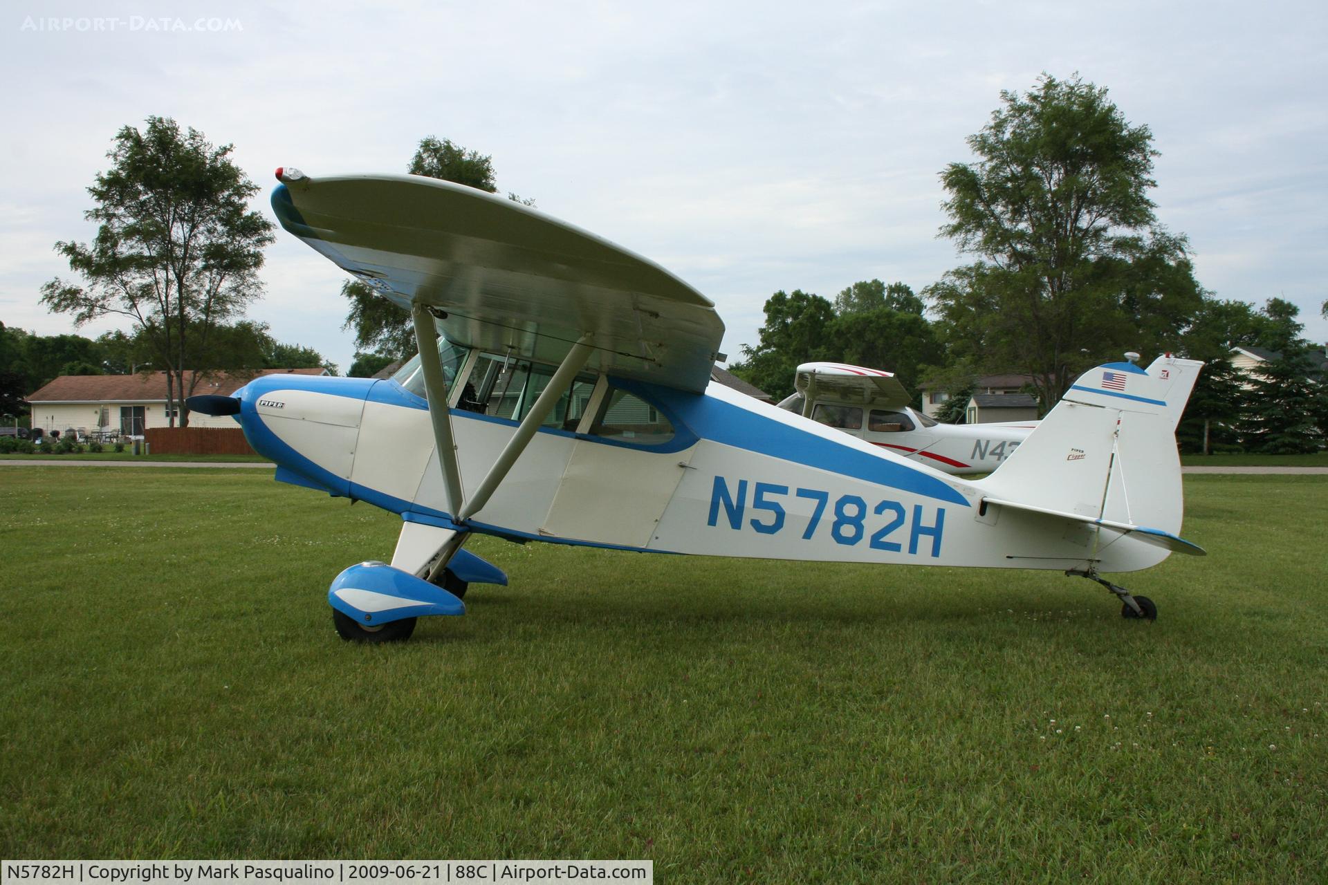 N5782H, 1949 Piper PA-16 Clipper C/N 16-397, Piper PA-16