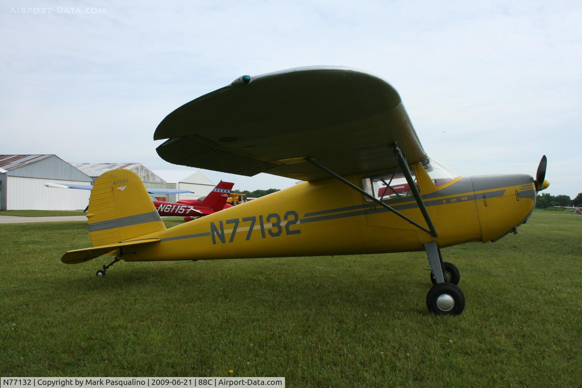N77132, 1946 Cessna 120 C/N 11590, Cessna 120
