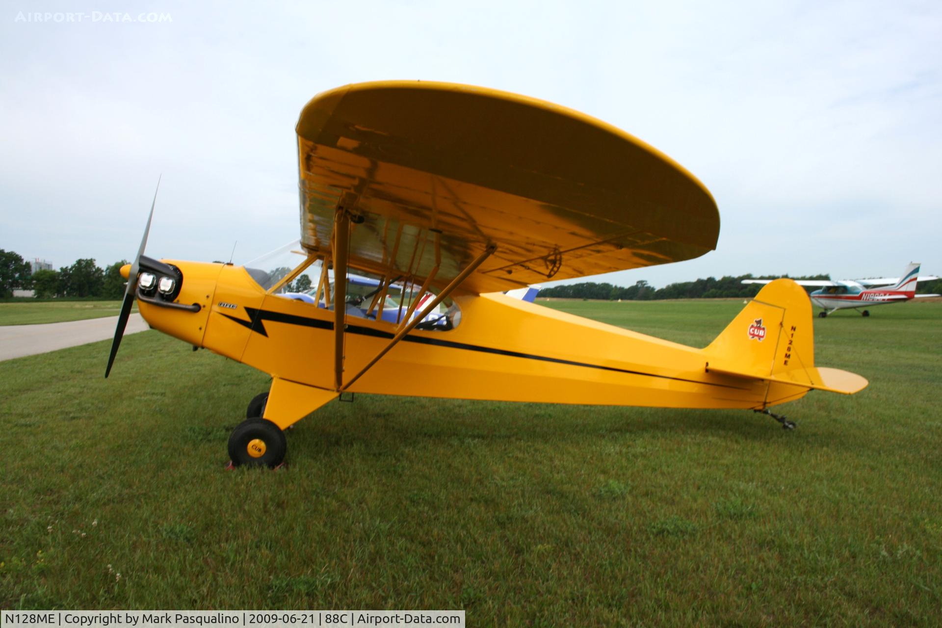 N128ME, 1945 Piper J3C-65 Cub Cub C/N 14023, Piper J3C-65