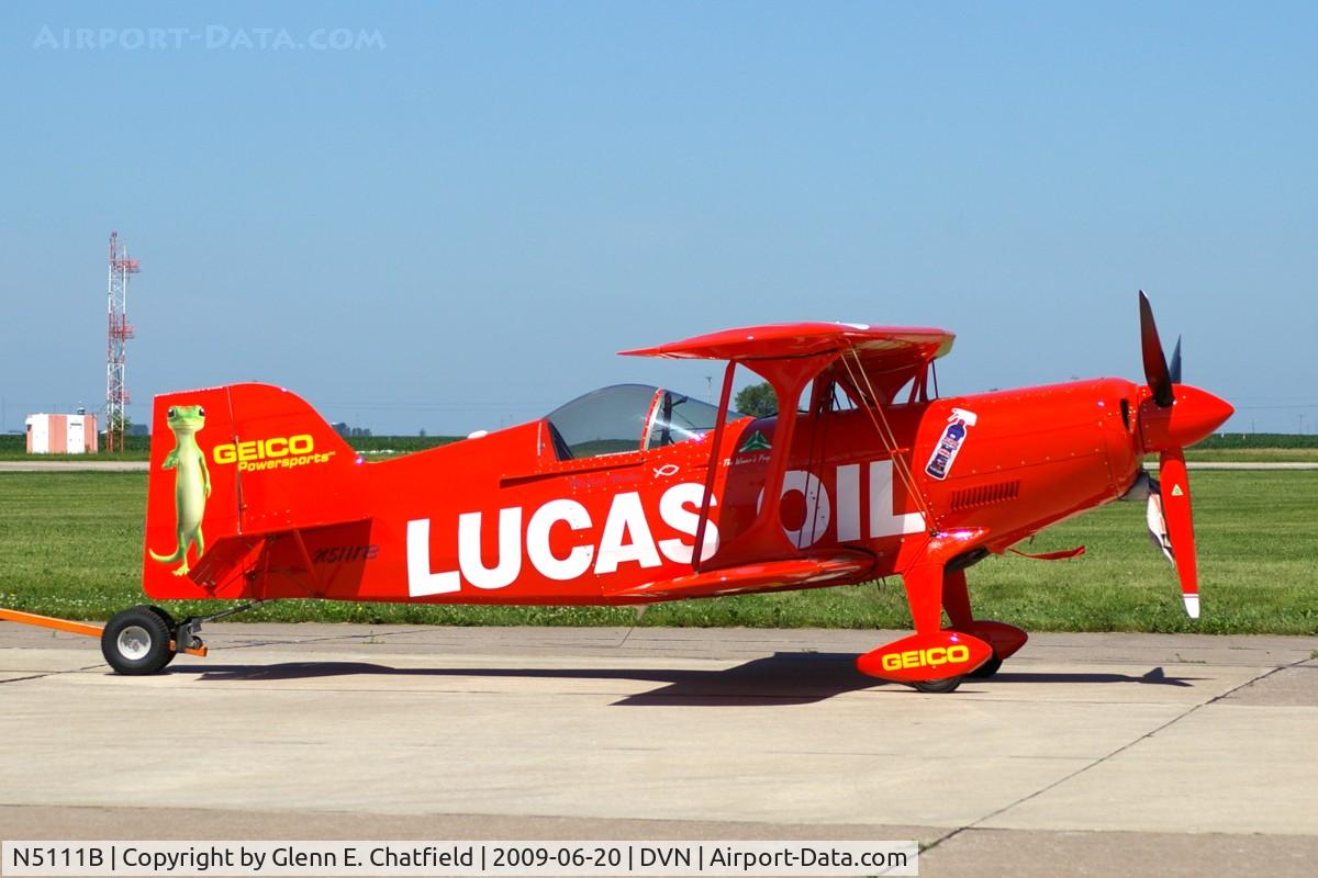 N5111B, 1998 Pitts S-1-11B Super Stinker C/N 4003, Quad Cities Air Show