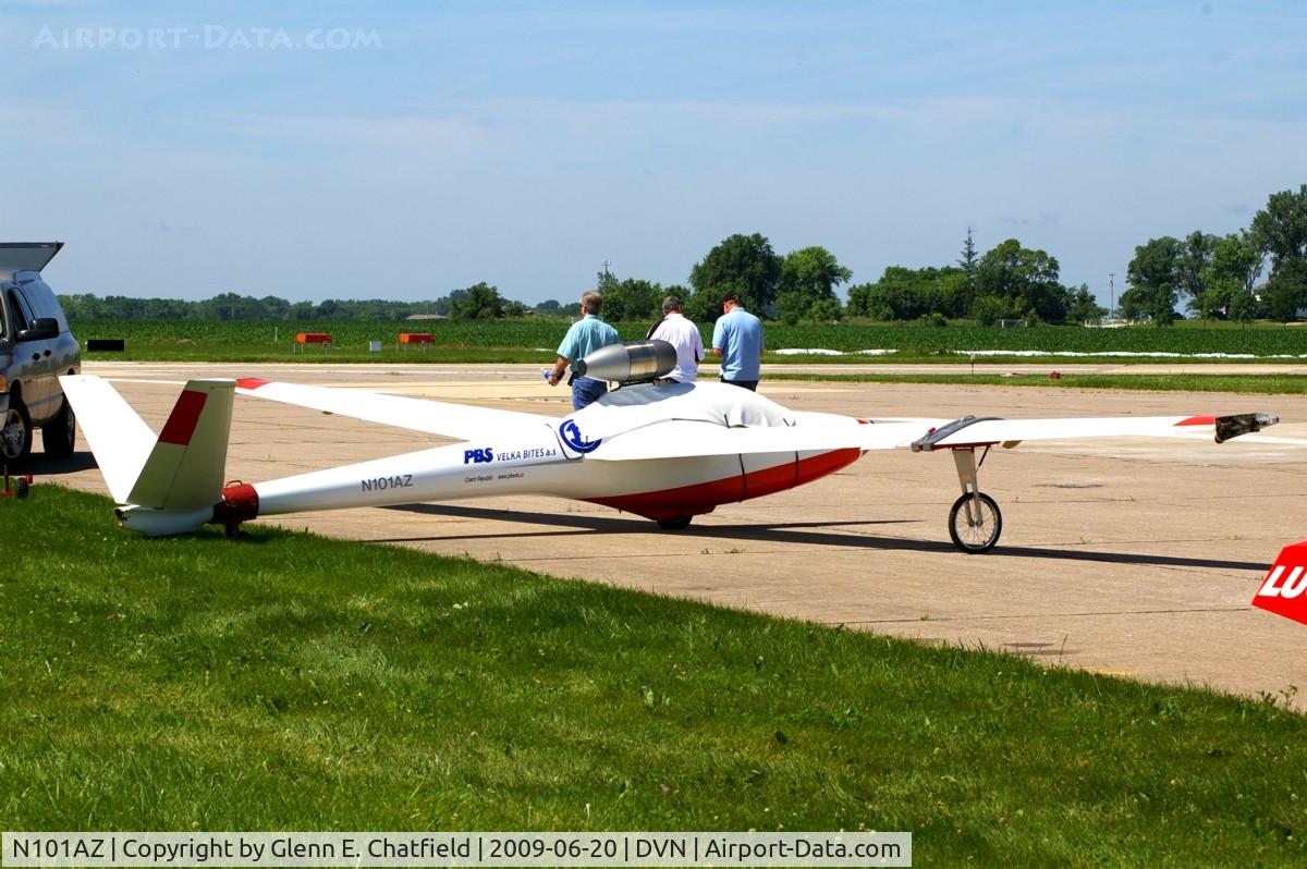 N101AZ, 1984 Start & Flug H101 Salto C/N 60, Quad Cities Air Show