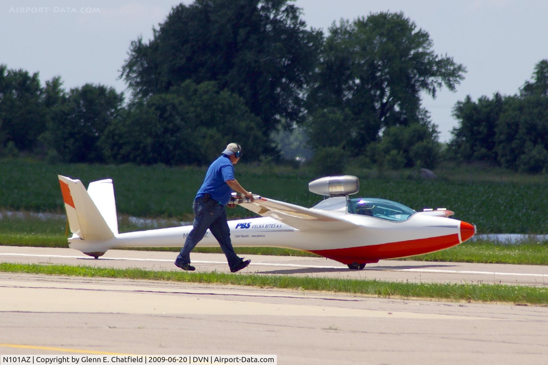 N101AZ, 1984 Start & Flug H101 Salto C/N 60, Quad Cities Air Show