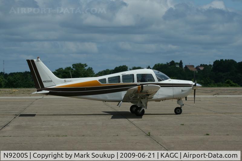N9200S, 1975 Beech B24R Sierra C/N MC-372, N9200S @ KAGC