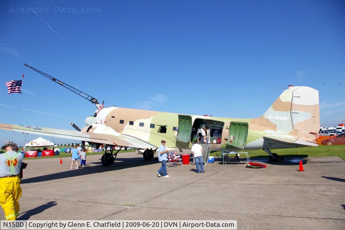 N150D, 1944 Douglas DC3C-S1C3G (C-47A) C/N 20195, Quad Cities Air Show C-47 41-18401