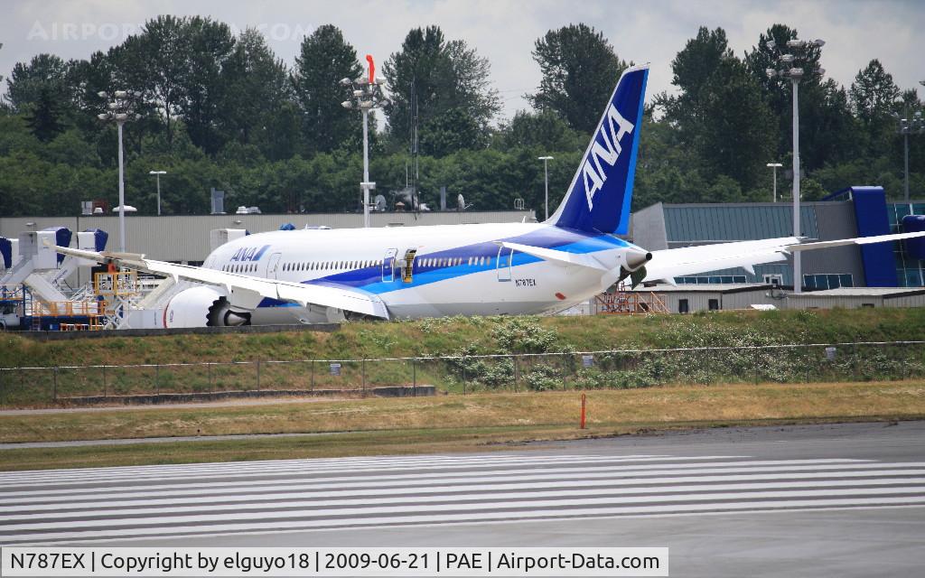 N787EX, 2009 Boeing 787-8 Dreamliner C/N 40691, ANA first 787