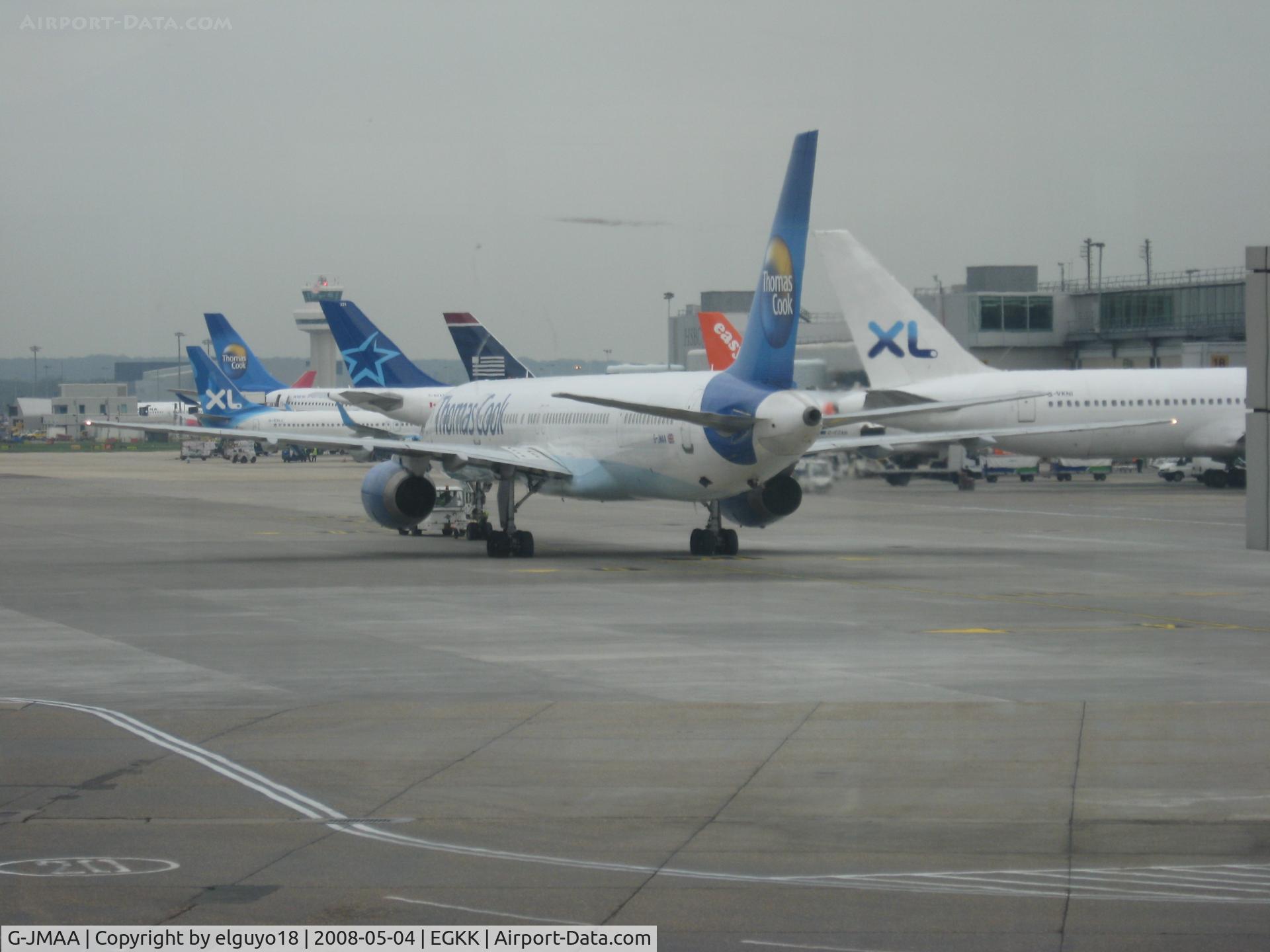 G-JMAA, 2001 Boeing 757-3CQ C/N 32241, GATWICK AIRPORT