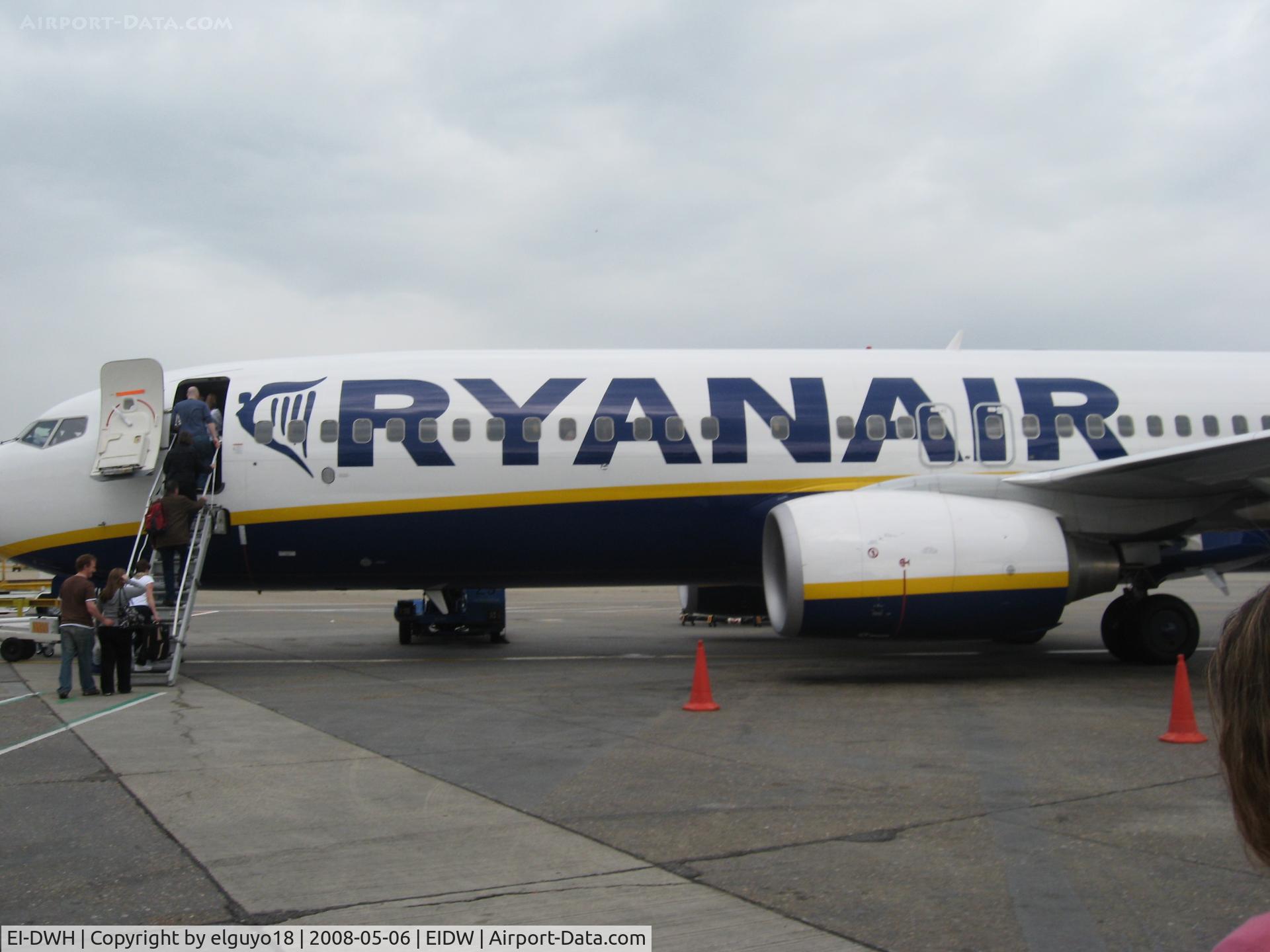 EI-DWH, 2007 Boeing 737-8AS C/N 33637, dublin ireland