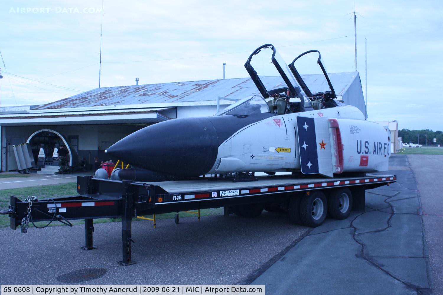 65-0608, 1965 McDonnell F-4D-26-MC Phantom II C/N 1545, Cystal Airport open house