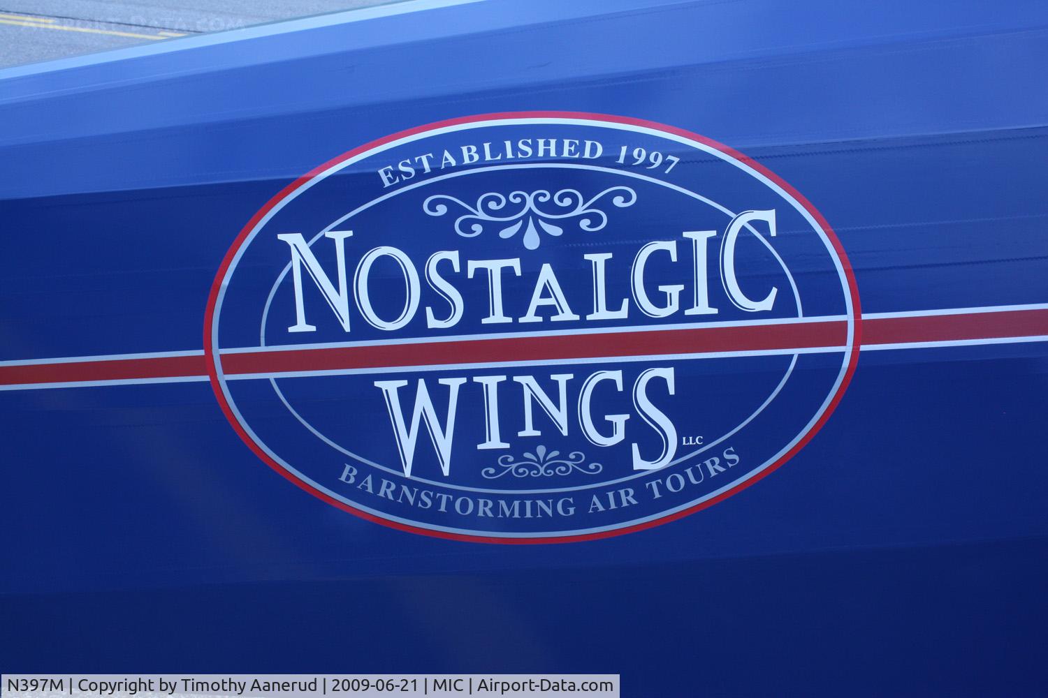 N397M, 1929 Curtiss-Wright Travel Air E-4000 C/N 1317, Crystal Airport Open House 2009