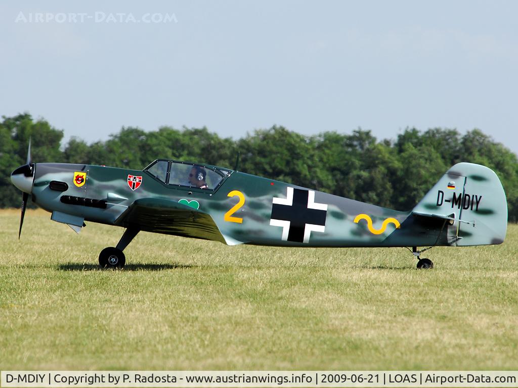 D-MDIY, Messerschmitt Bf-109 C/N Not found D-MDIY, Replik of the famous Messerschmitt 109 at 