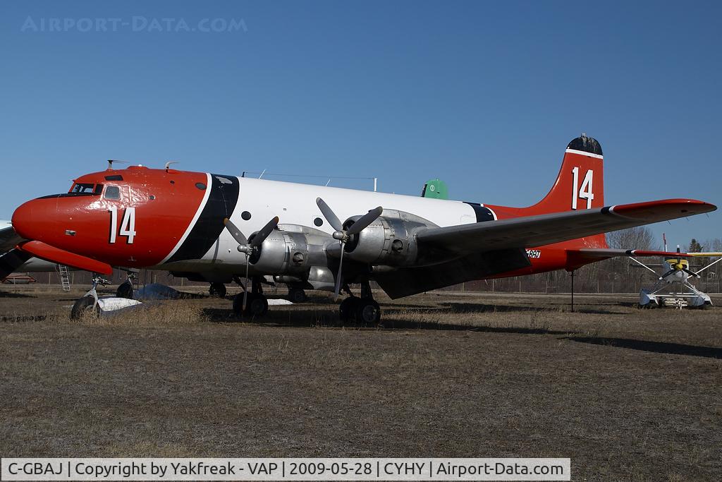 C-GBAJ, 1944 Douglas C-54E Skymaster (DC-4) C/N 27328, Buffalo Airways DC4