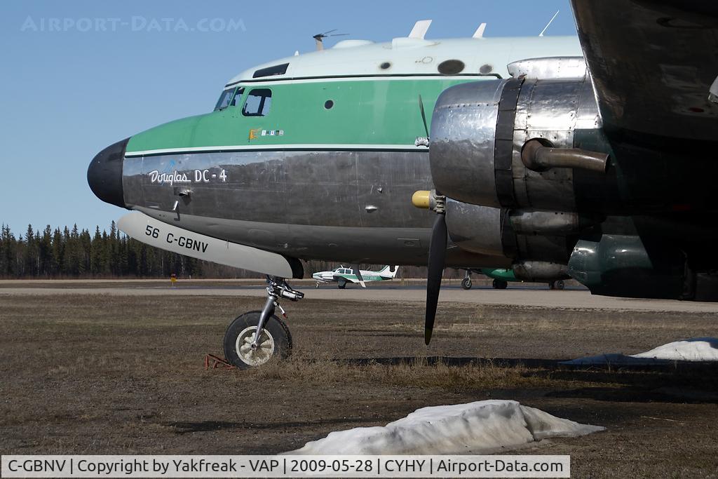 C-GBNV, 1946 Douglas C-54G-DC Skymaster Skymaster C/N 35988, Buffalo Airways DC4