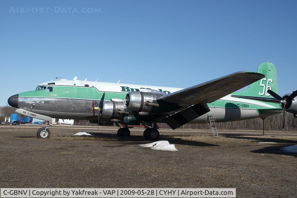 C-GBNV, 1946 Douglas C-54G-DC Skymaster Skymaster C/N 35988, Buffalo Airways DC4