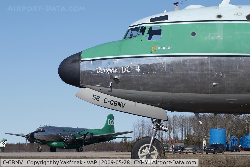 C-GBNV, 1946 Douglas C-54G-DC Skymaster Skymaster C/N 35988, Buffalo Airways DC4