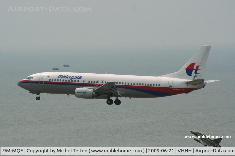 9M-MQE, Boeing 737-4H6 C/N 26462, Malaysia Airlines
