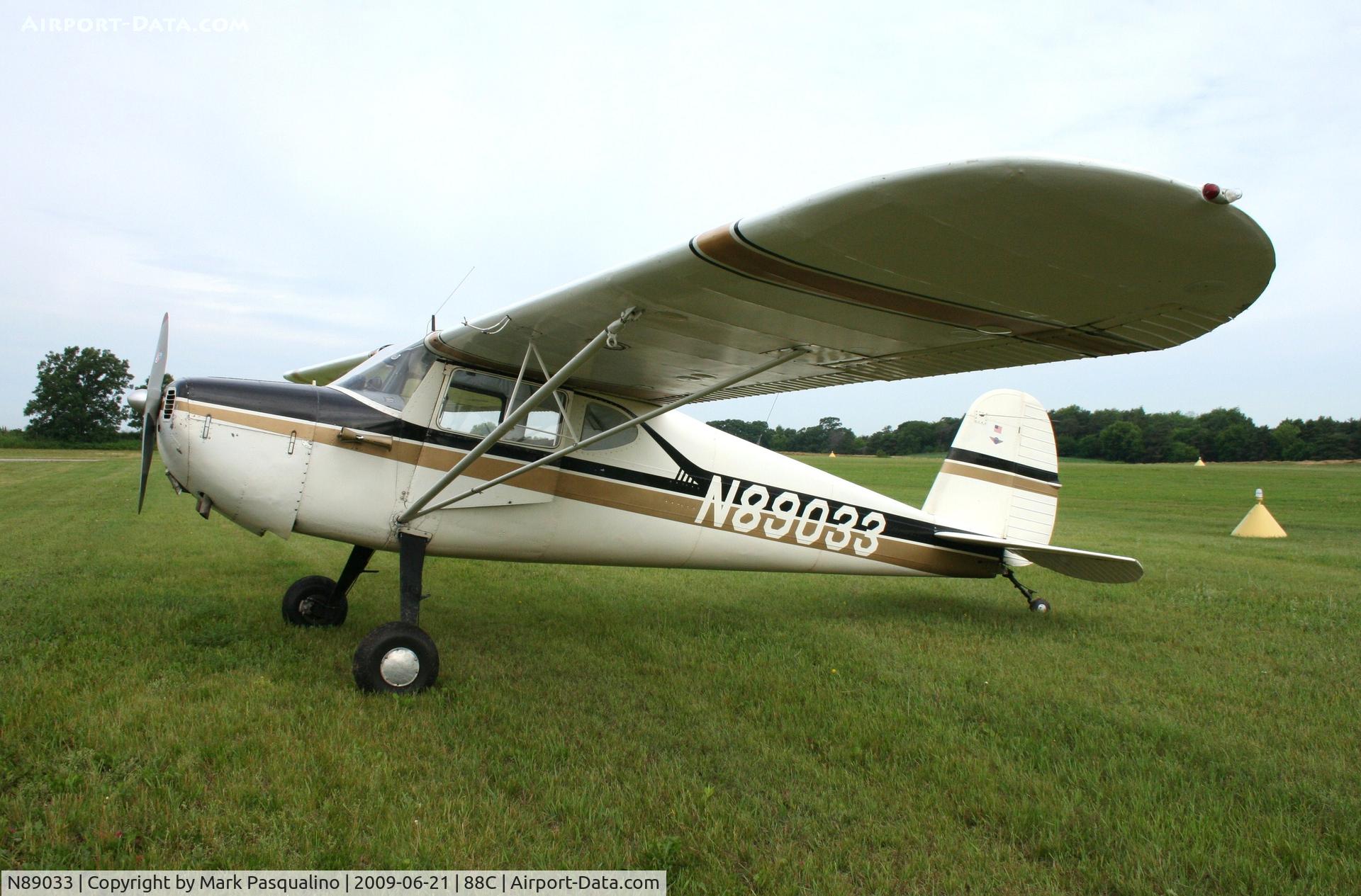 N89033, 1946 Cessna 140 C/N 8037, Cessna 140
