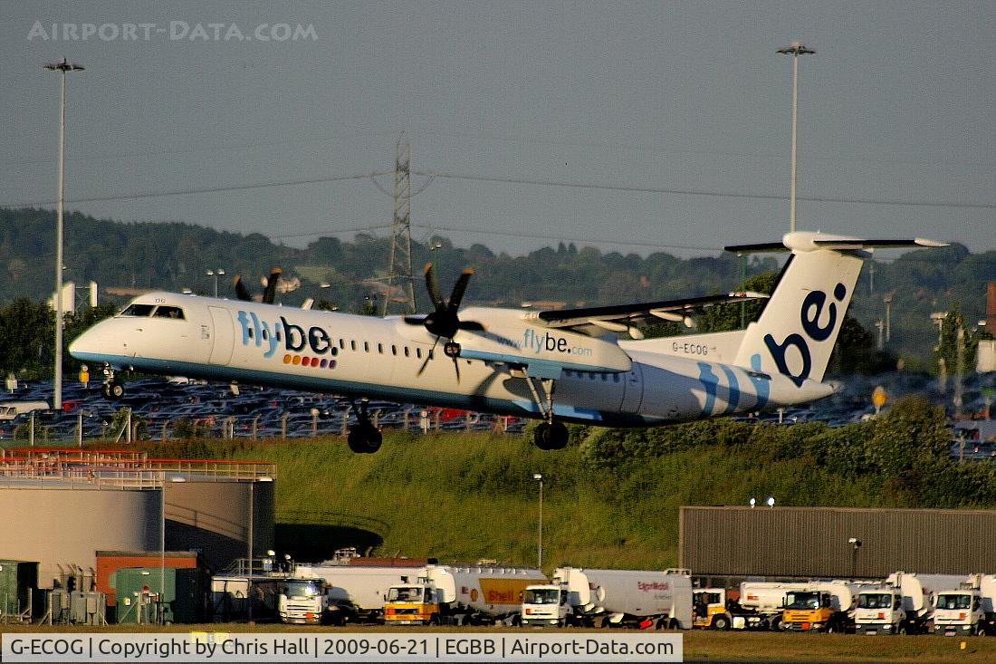 G-ECOG, 2008 De Havilland Canada DHC-8-402Q Dash 8 C/N 4220, flybe