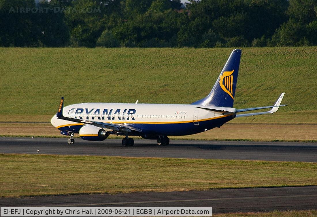 EI-EFJ, 2009 Boeing 737-8AS C/N 37536, Ryanair Boeing 737-8AS/WL