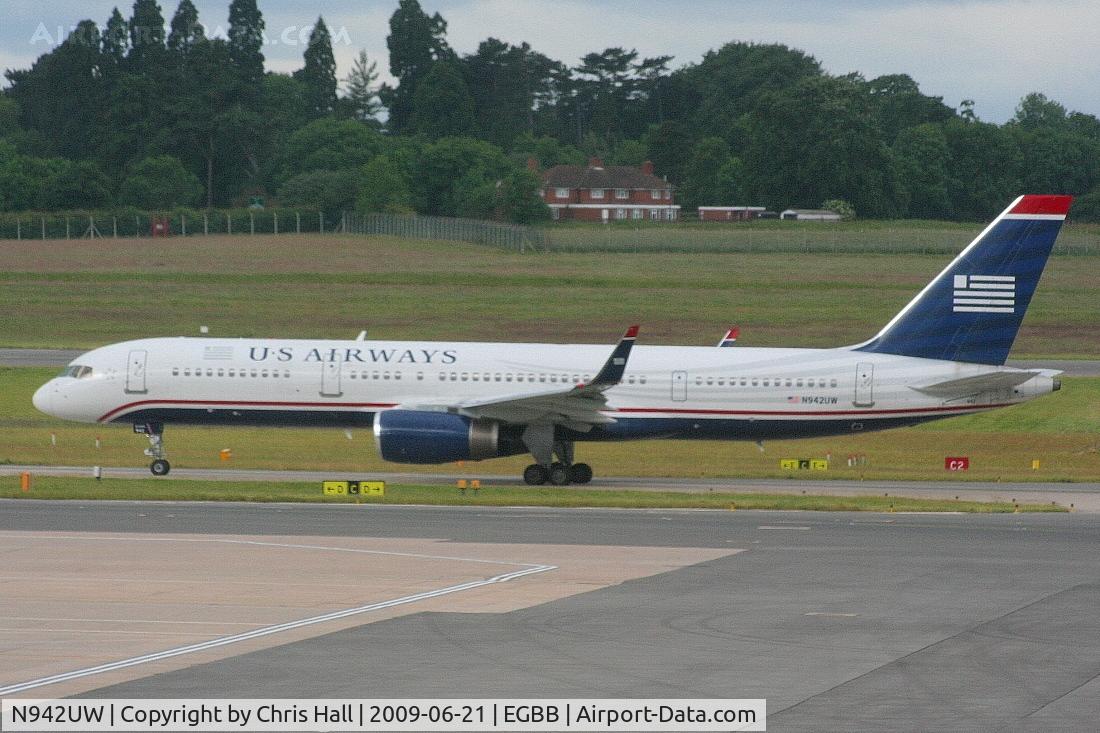 N942UW, 1995 Boeing 757-2B7 C/N 27807, US Airways