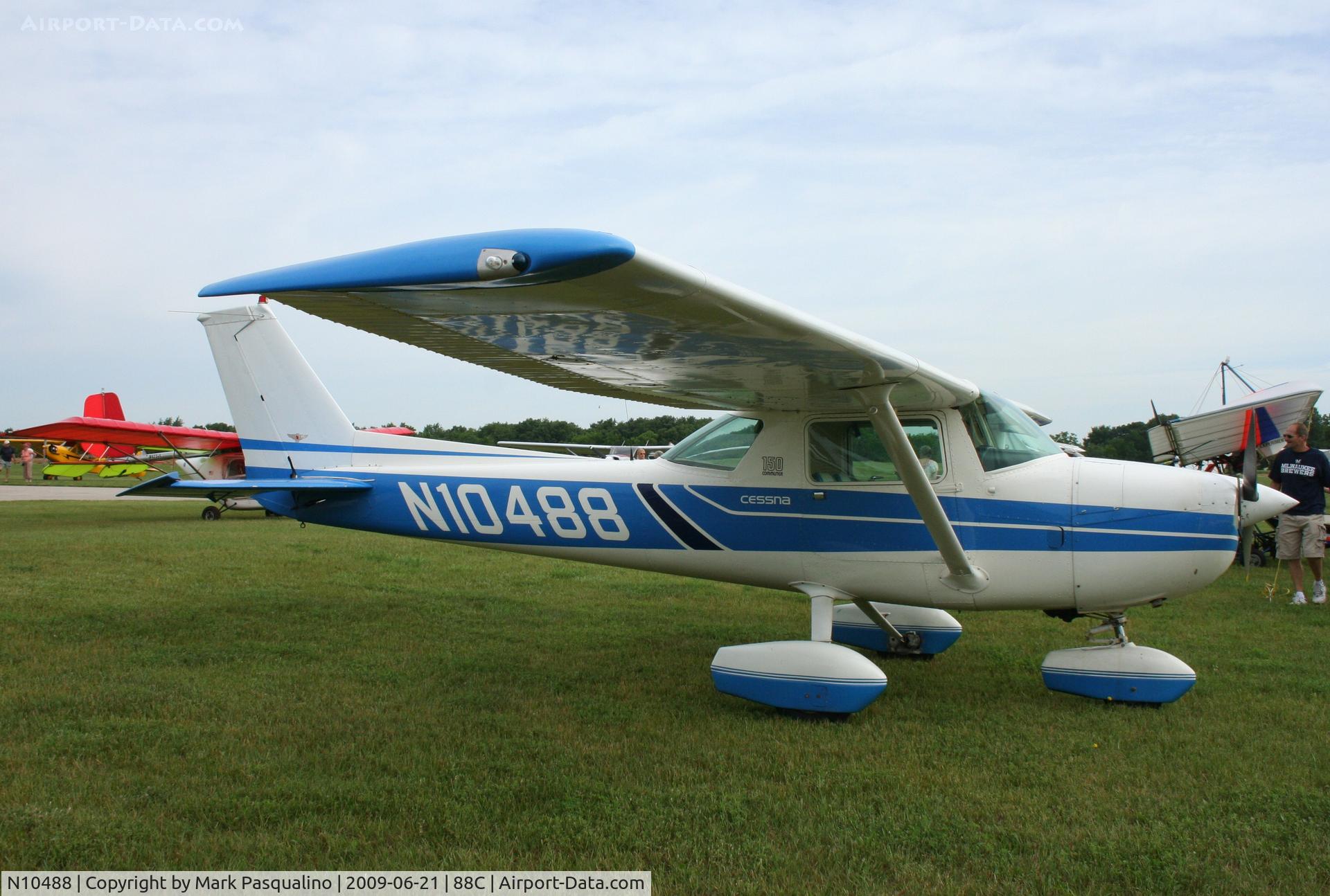 N10488, 1973 Cessna 150L C/N 15074886, Cessna 150