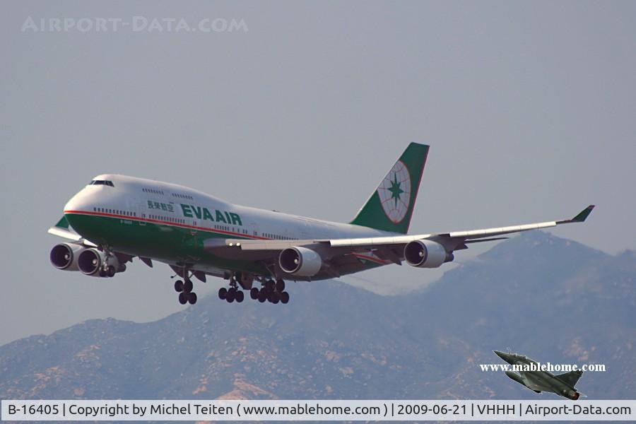 B-16405, 1993 Boeing 747-45E C/N 27142, EVA Air