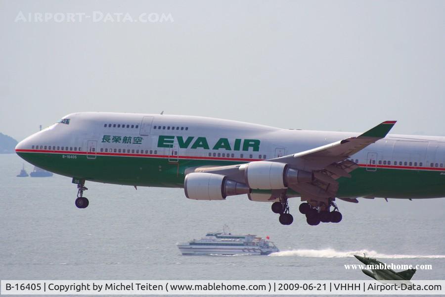 B-16405, 1993 Boeing 747-45E C/N 27142, EVA Air