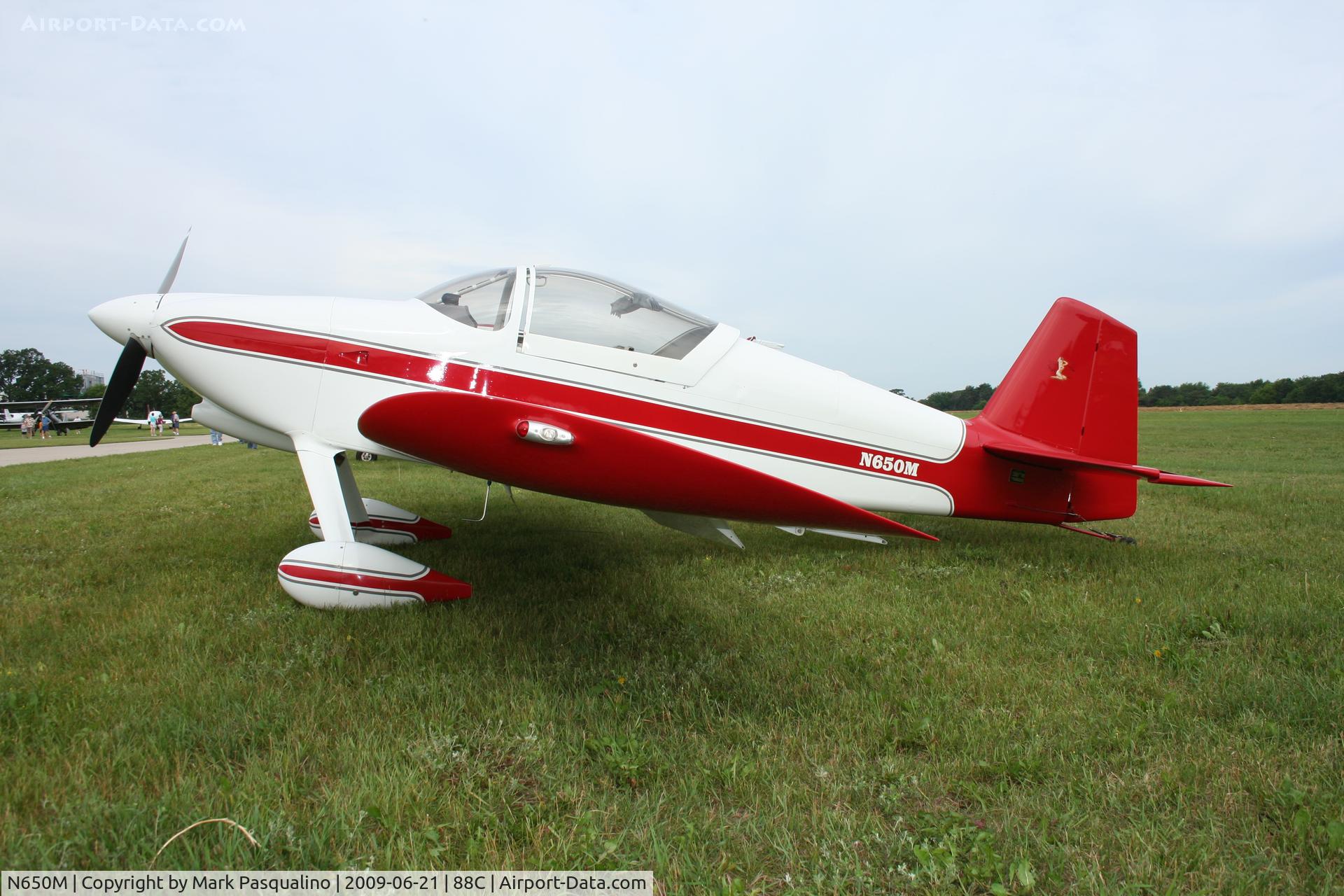 N650M, Vans RV-6 C/N 20964, RV-6