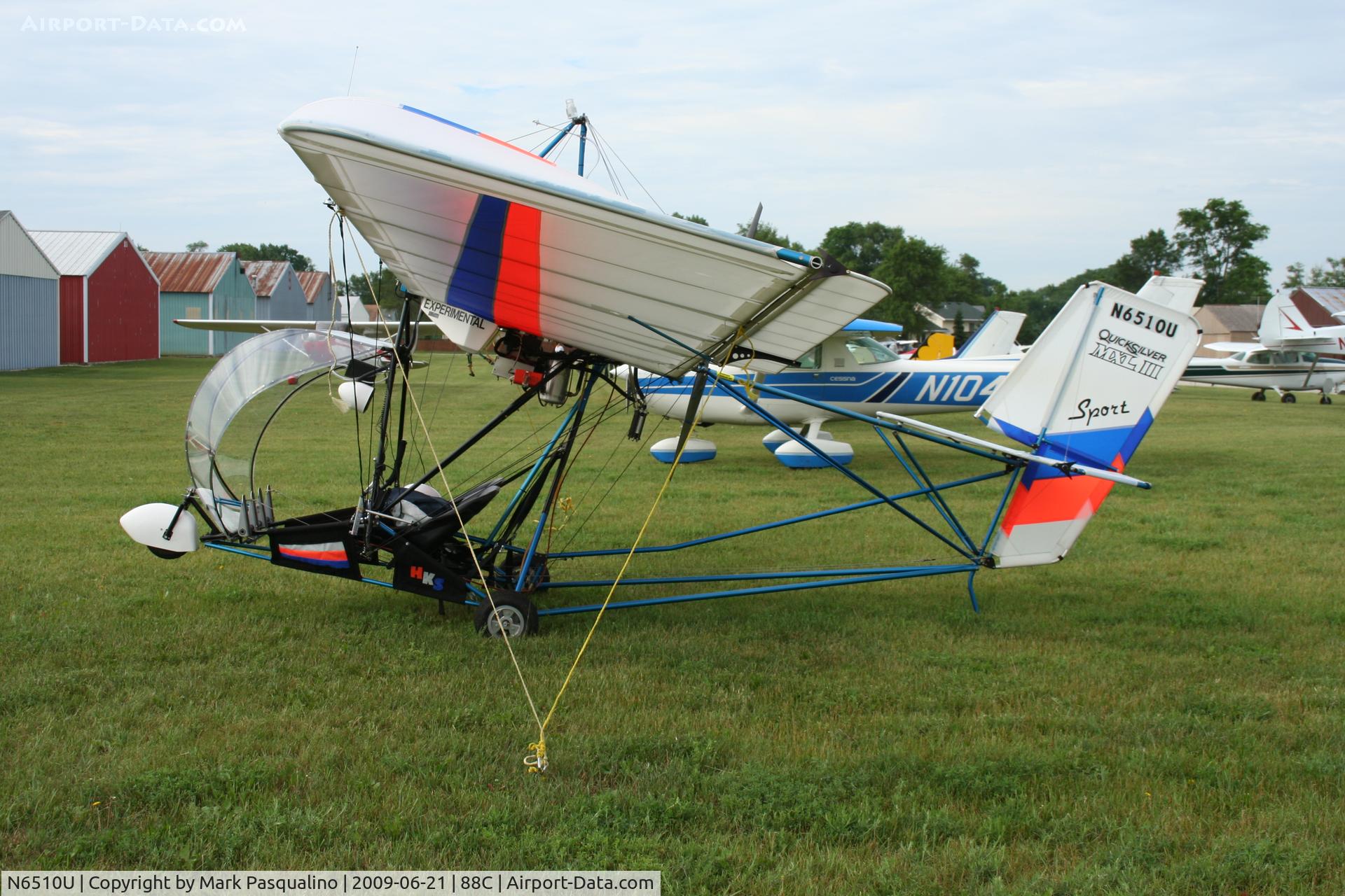 N6510U, 2007 Quicksilver Sport C/N 0932, Quicksilver Sport