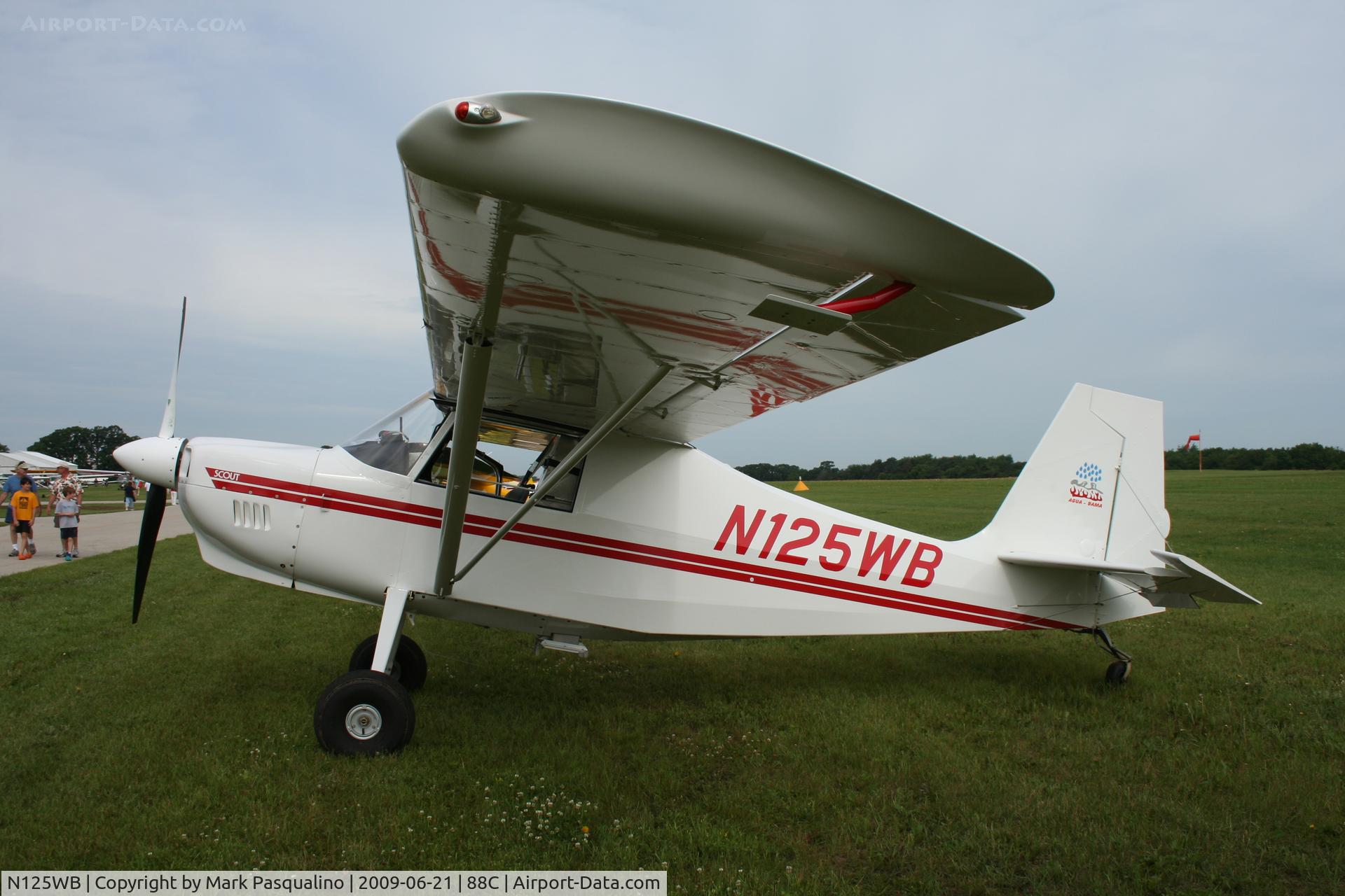 N125WB, 2008 American Champion 8GCBC Scout C/N 505-2008, American Champion 8GCBC