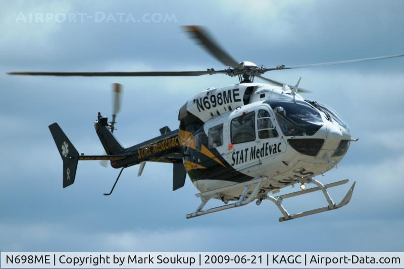 N698ME, 2005 Eurocopter-Kawasaki EC-145 (BK-117C-2) C/N 9069, N698ME @ KAGC
