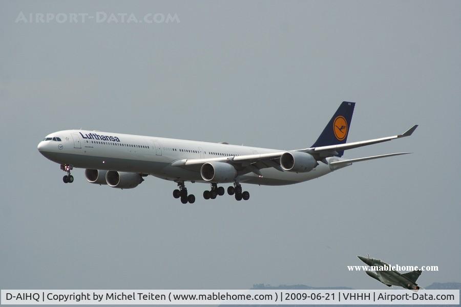 D-AIHQ, 2007 Airbus A340-642 C/N 790, Lufthansa