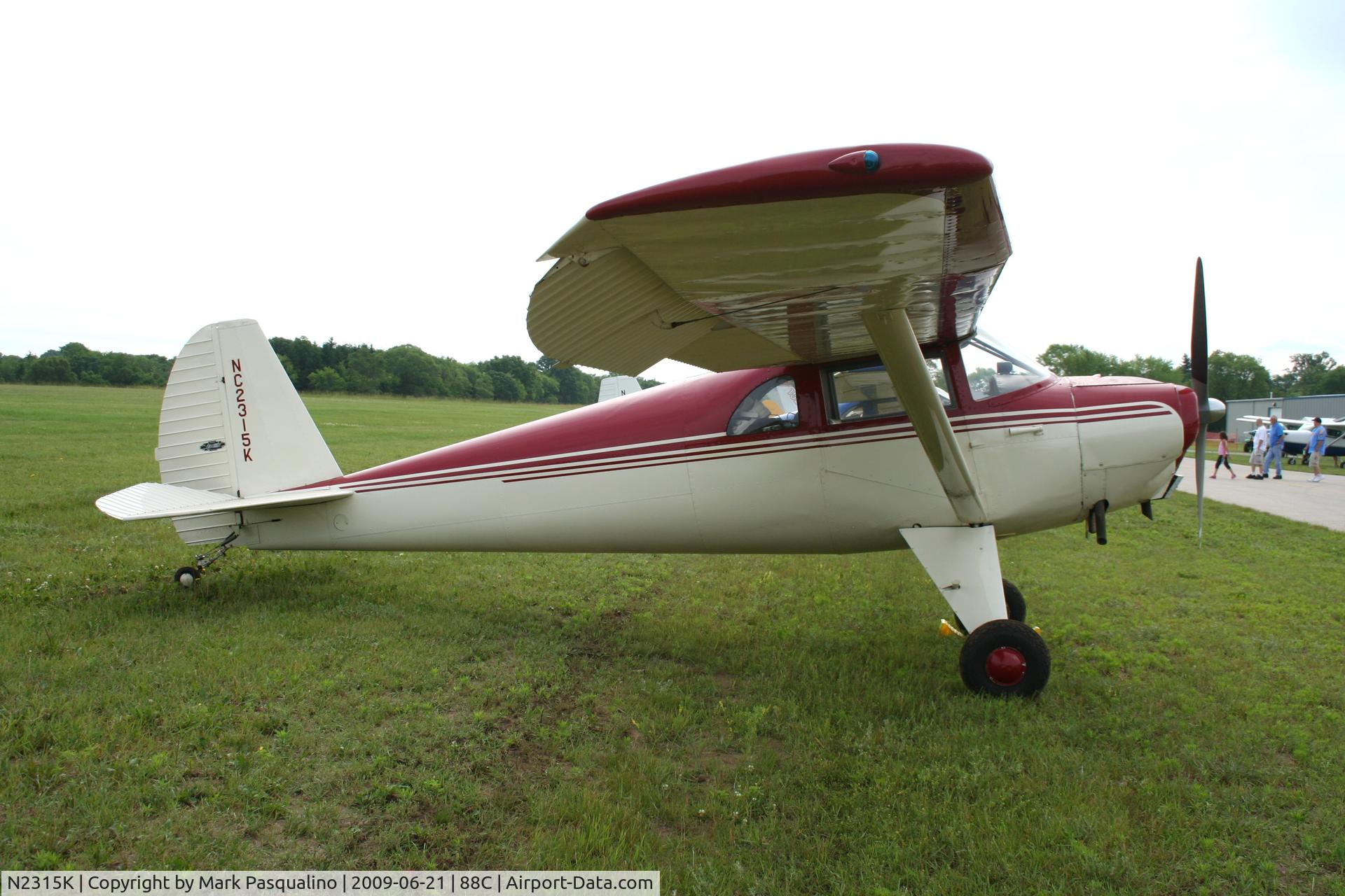 N2315K, 1947 Luscombe 8A C/N 5042, Luscombe 8A