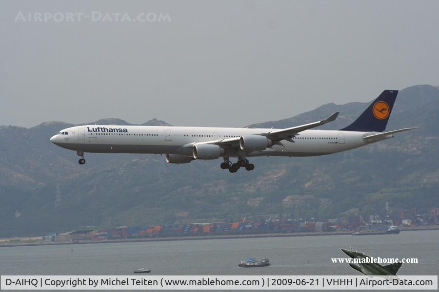 D-AIHQ, 2007 Airbus A340-642 C/N 790, Lufthansa