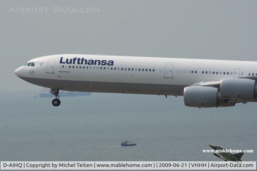 D-AIHQ, 2007 Airbus A340-642 C/N 790, Lufthansa