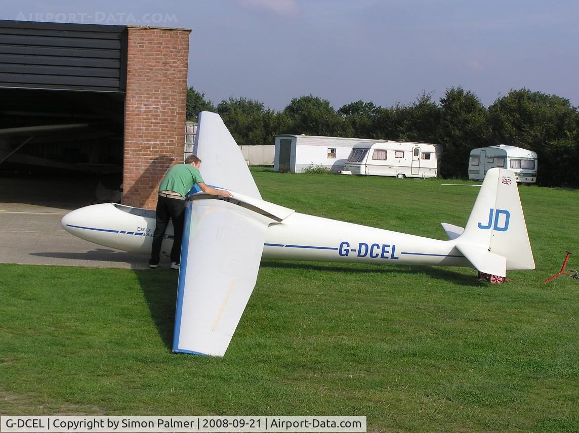 G-DCEL, 1968 Schleicher Ka-6E Rhonsegler C/N 4174, Schleicher Ka6 at Wormingford