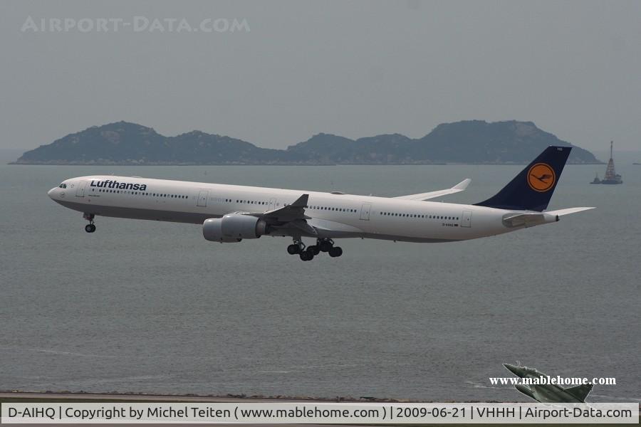 D-AIHQ, 2007 Airbus A340-642 C/N 790, Lufthansa