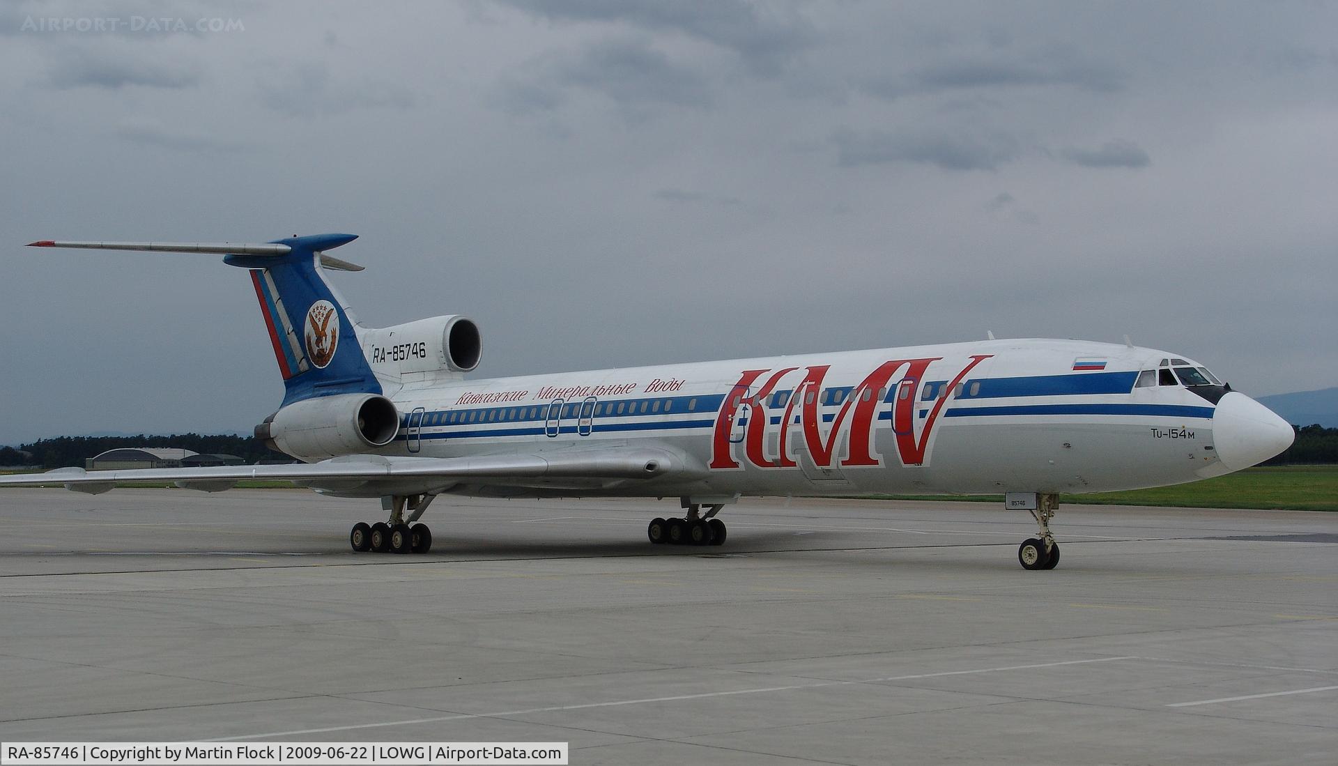 RA-85746, 1992 Tupolev Tu-154M C/N 92A929, .