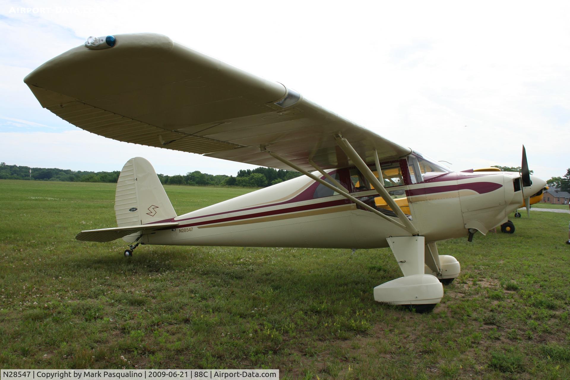 N28547, 1940 Luscombe 8C Silvaire C/N 1376, Luscombe 8C