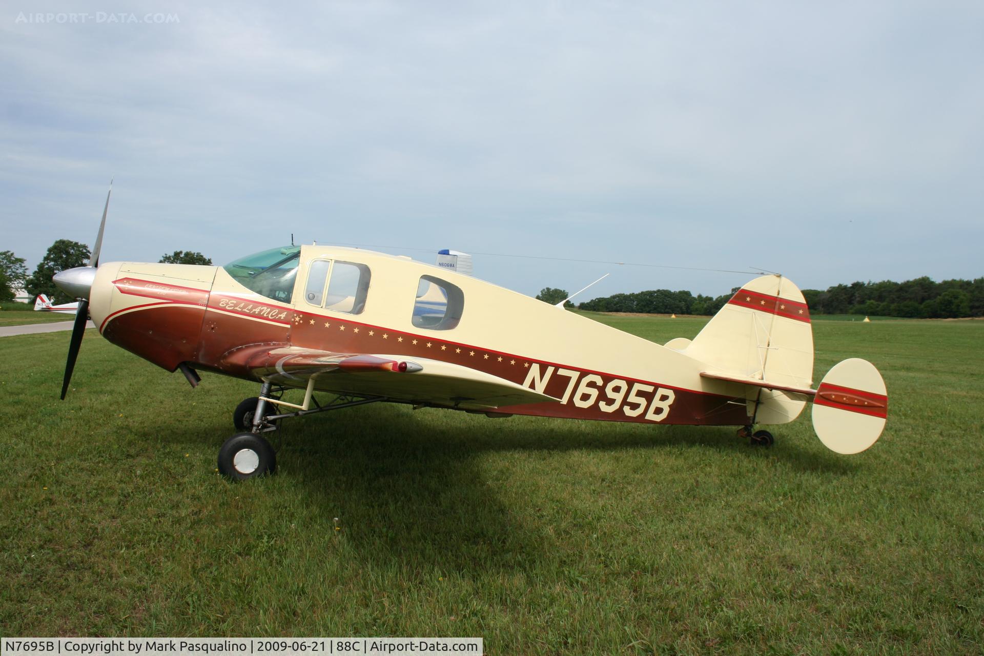 N7695B, 1958 Bellanca 14-19-2 Cruisair Senior C/N 4046, Bellanca 14-19-2