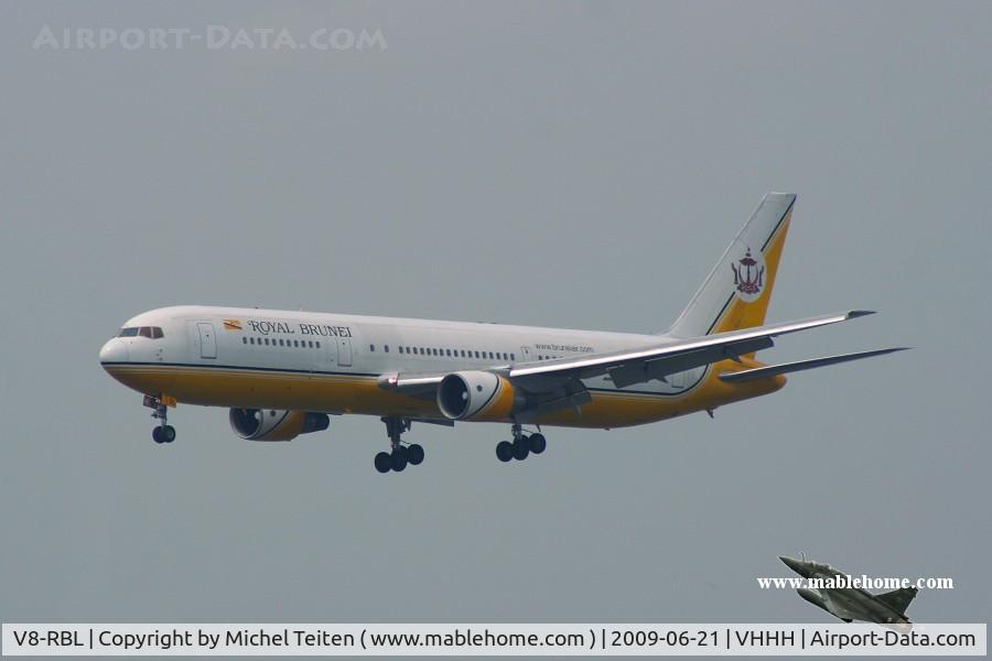 V8-RBL, 1993 Boeing 767-33A/ER C/N 27189, Royal Brunei