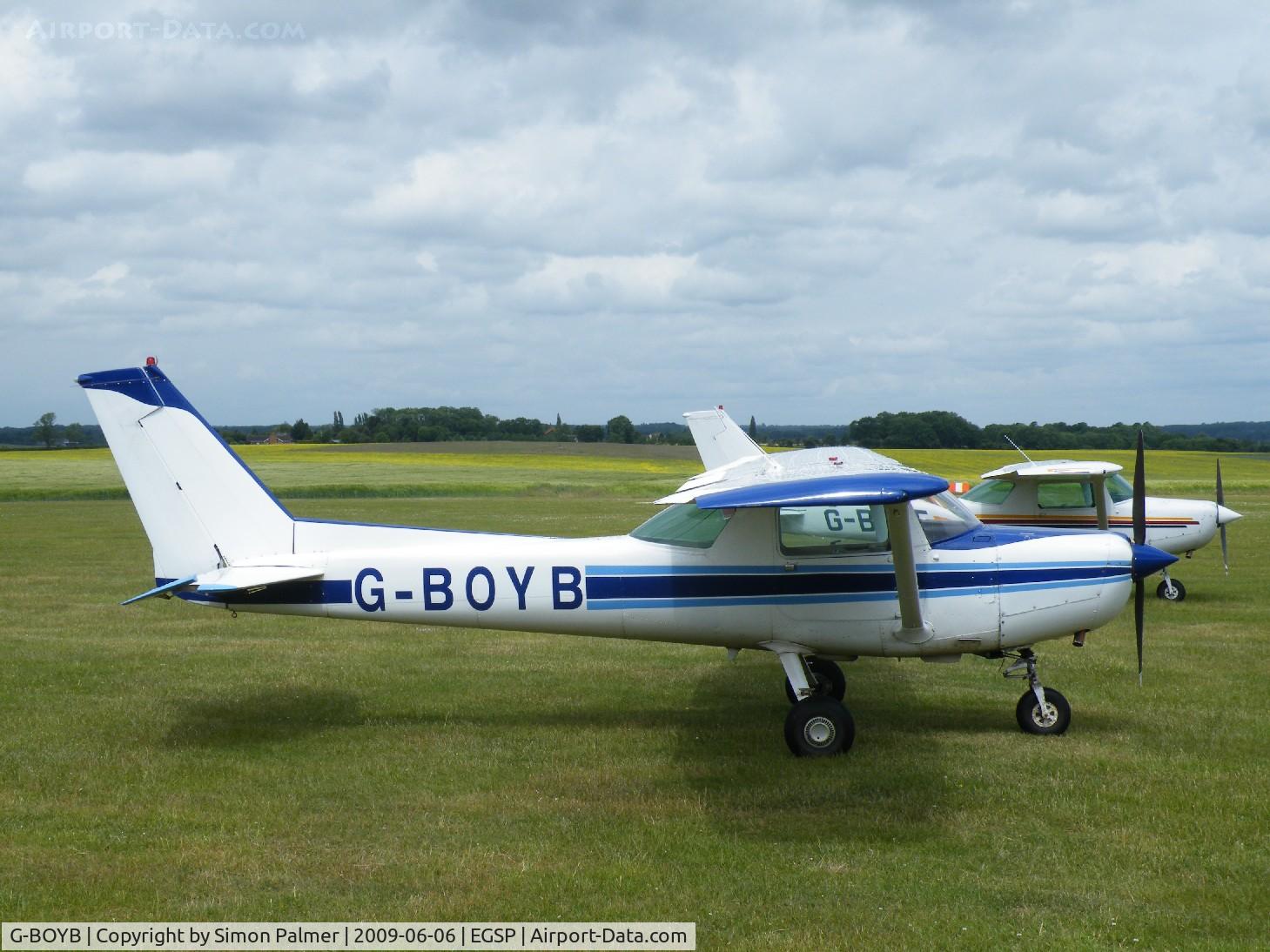 G-BOYB, 1980 Cessna A152 Aerobat C/N A152-0928, Cessna 152 based at Sibson
