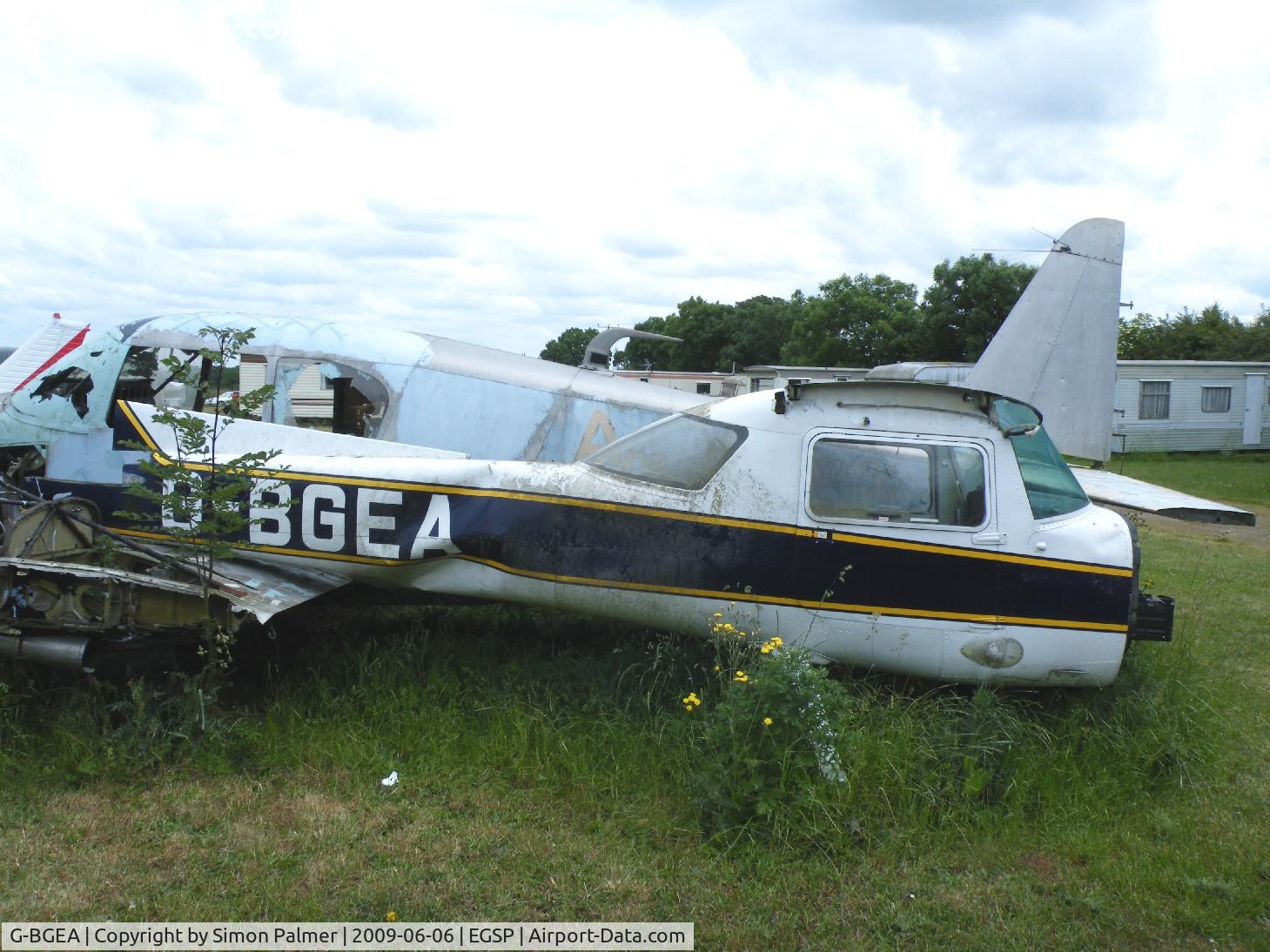 G-BGEA, 1977 Reims F150M C/N 1396, Cessna F150, or what's left of it.