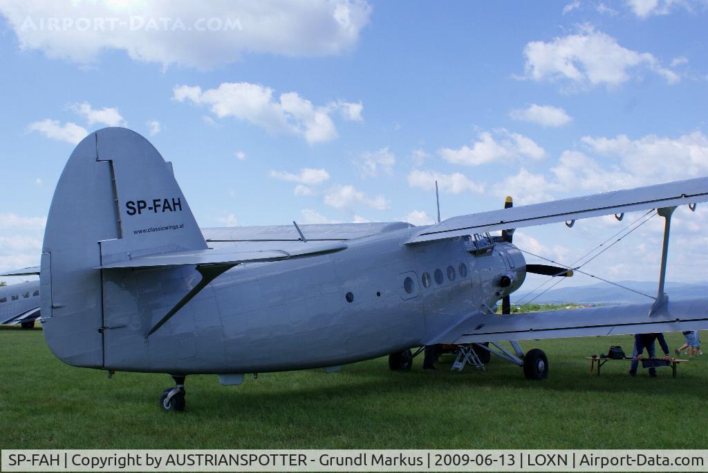 SP-FAH, Antonov An-2 C/N 1G233-22, Antonov An-2